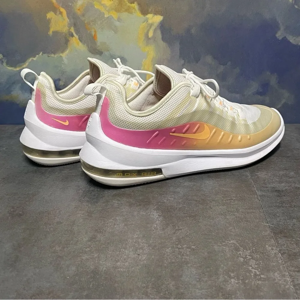 Nike Air Max Axis Premium White/Melon Women's Sneakers Size 9